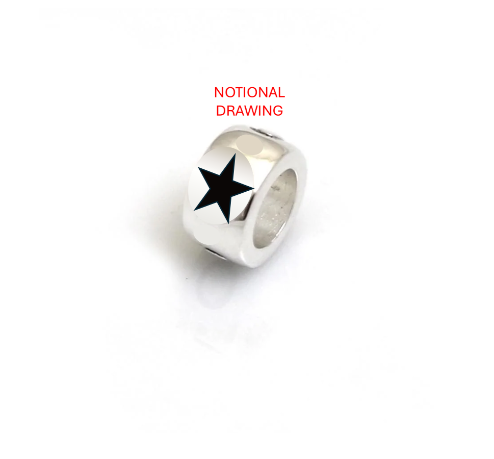 star bead drawing